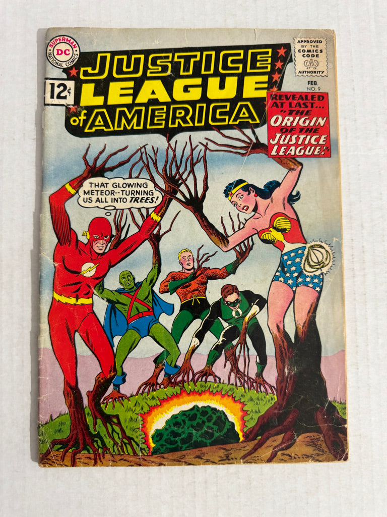 JUSTICE LEAGUE OF AMERICA #9 GD-