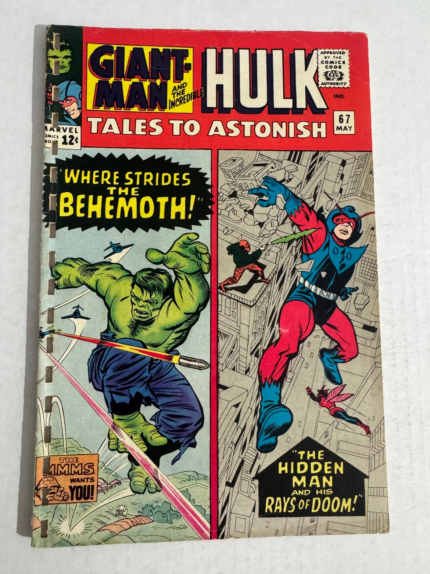 TALES TO ASTONISH #67 GD-