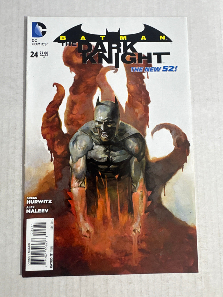 BATMAN THE DARK KNIGHT #24 Vol 2 NM- Alex Maleev Cover