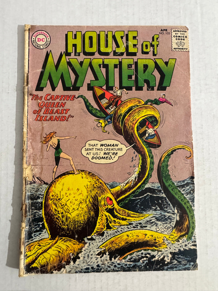 HOUSE OF MYSTERY #133 FR/GD