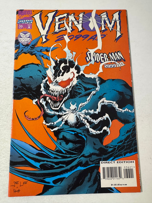 SPIDER-MAN 2099 #36 NM- Jae Lee Venom Variant