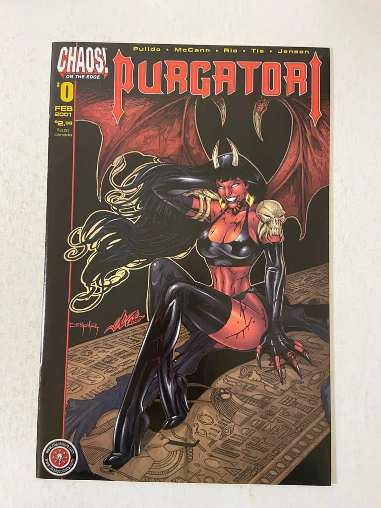 PURGATORI #0 NM Al Rio Cover