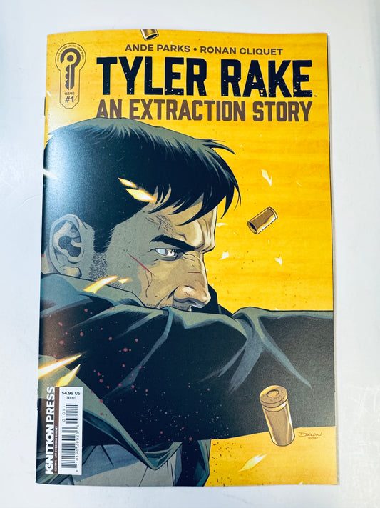 TYLER RAKE: AN EXTRACTION STORY #1 NM Cover C 1:10 Phil Hester Variant