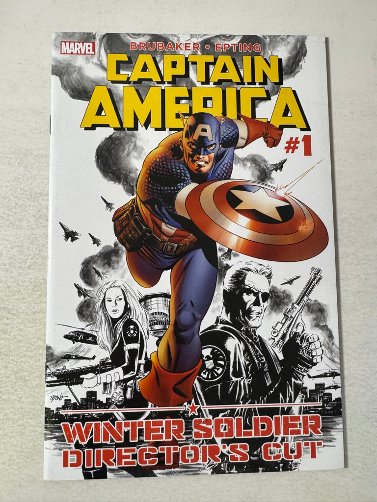CAPTAIN AMERICA #1 Vol 5 NM Winter Soldier Director's Cut Variant