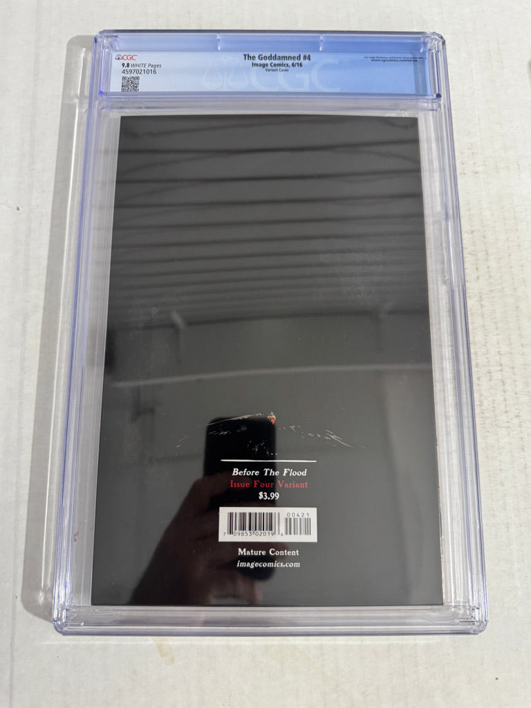 THE GODDAMNED #4 9.8 CGC Skottie Young Variant