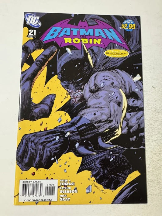 BATMAN & ROBIN #21 Vol 2 NM 1:10 Tony Daniel Variant
