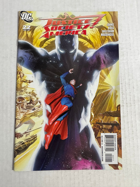 JUSTICE SOCIETY OF AMERICA #22 Vol 3 NM Alex Ross Cover