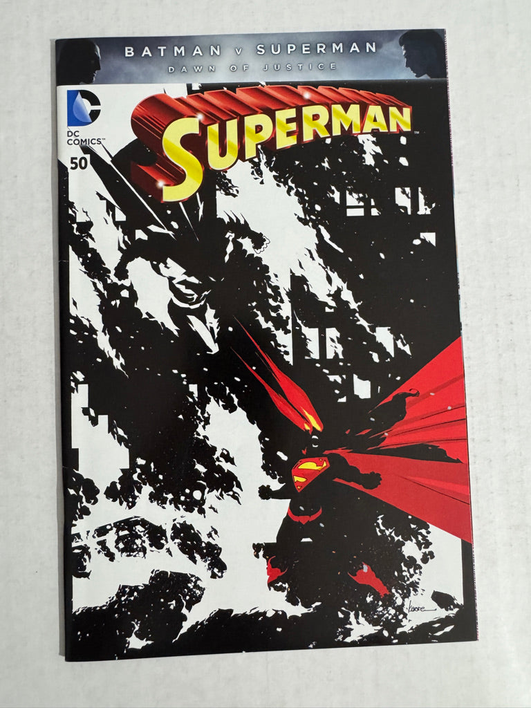 SUPERMAN #50 Vol 3 VF/NM Kaare Andrews B/W Variant