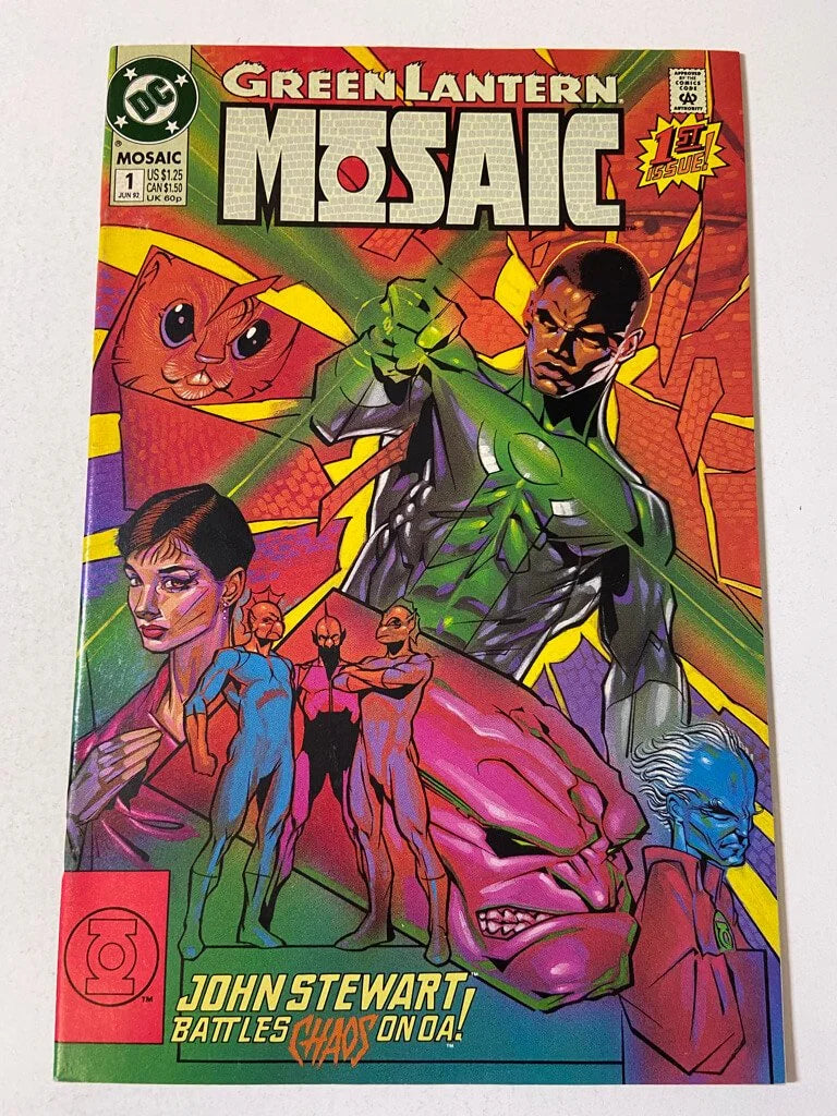 GREEN LANTERN MOSAIC #1-18 NM- SET