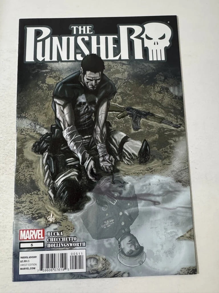 PUNISHER #5 Vol 8 NM Bryan Hitch Cover