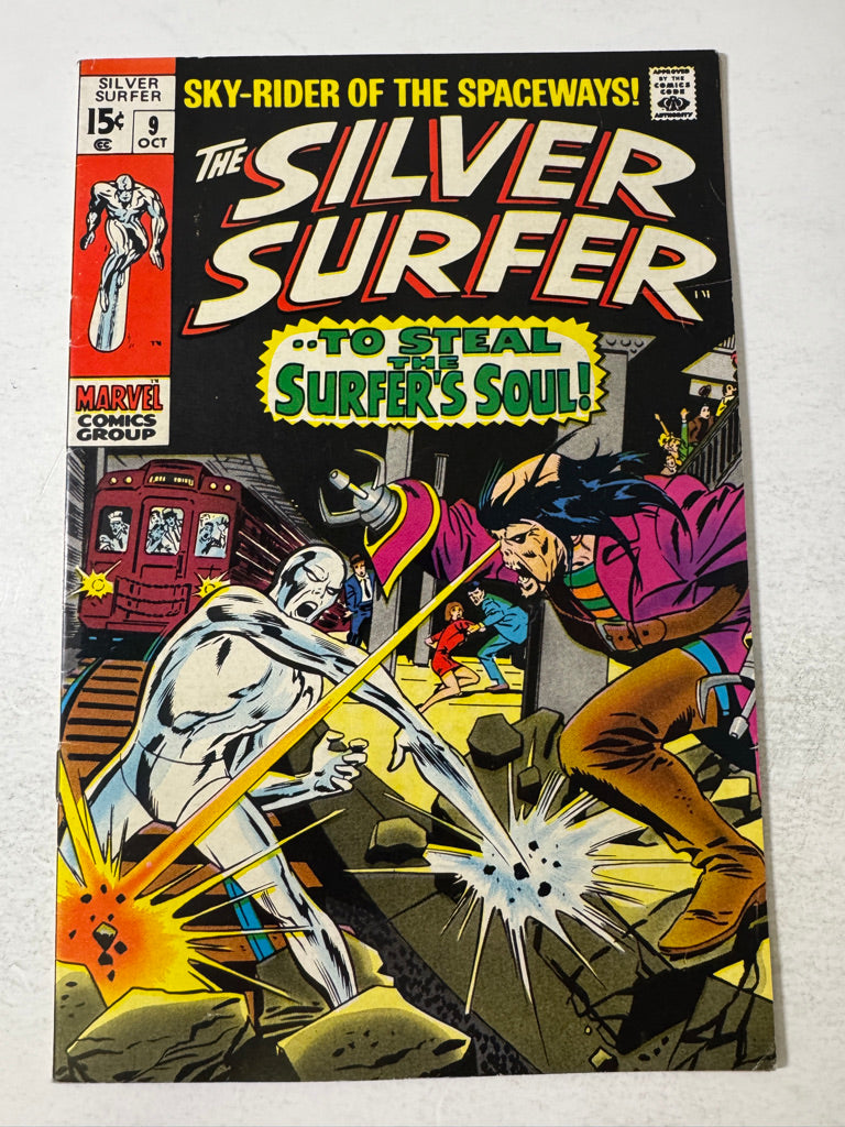 SILVER SURFER #9 VF-