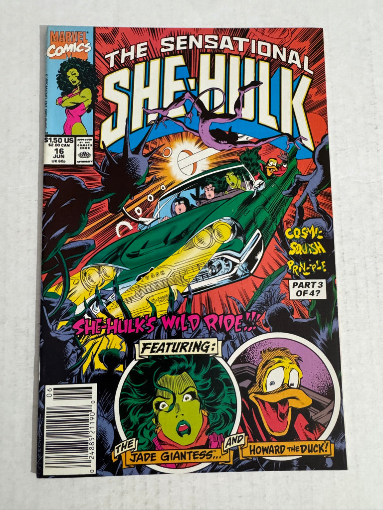 SENSATIONAL SHE-HULK #16 NM- Dale Keown Cover