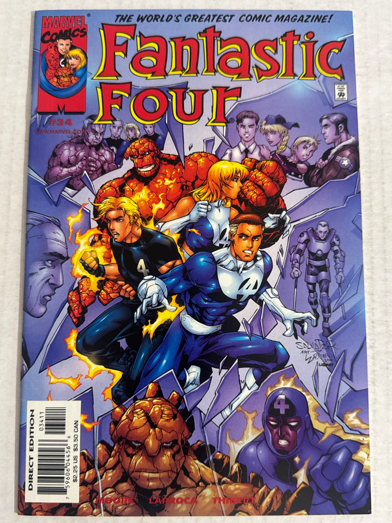 FANTASTIC FOUR #34 Vol 3 NM