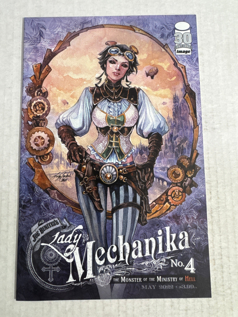 LADY MECHANIKA The Monster of The Ministry of Hell #4 NM B Variant