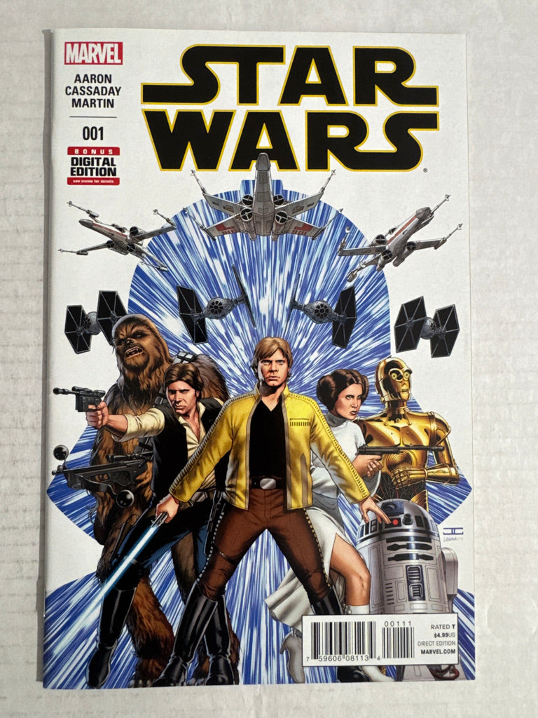 STAR WARS #1 Vol 2 NM John Cassaday Cover