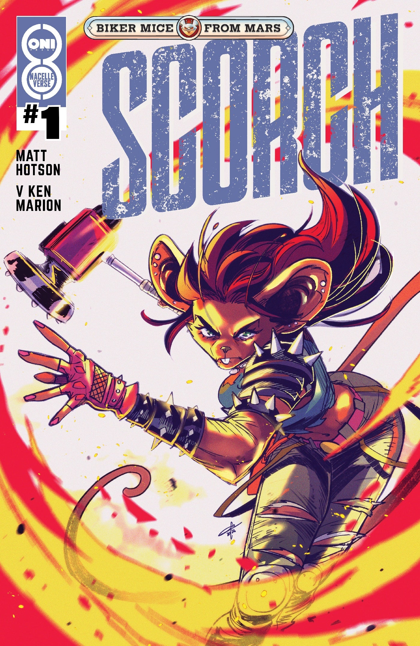 PRE-SALE: BIKER MICE FROM MARS SCORCH #1 CVR B ELEONORA CARLINI VAR