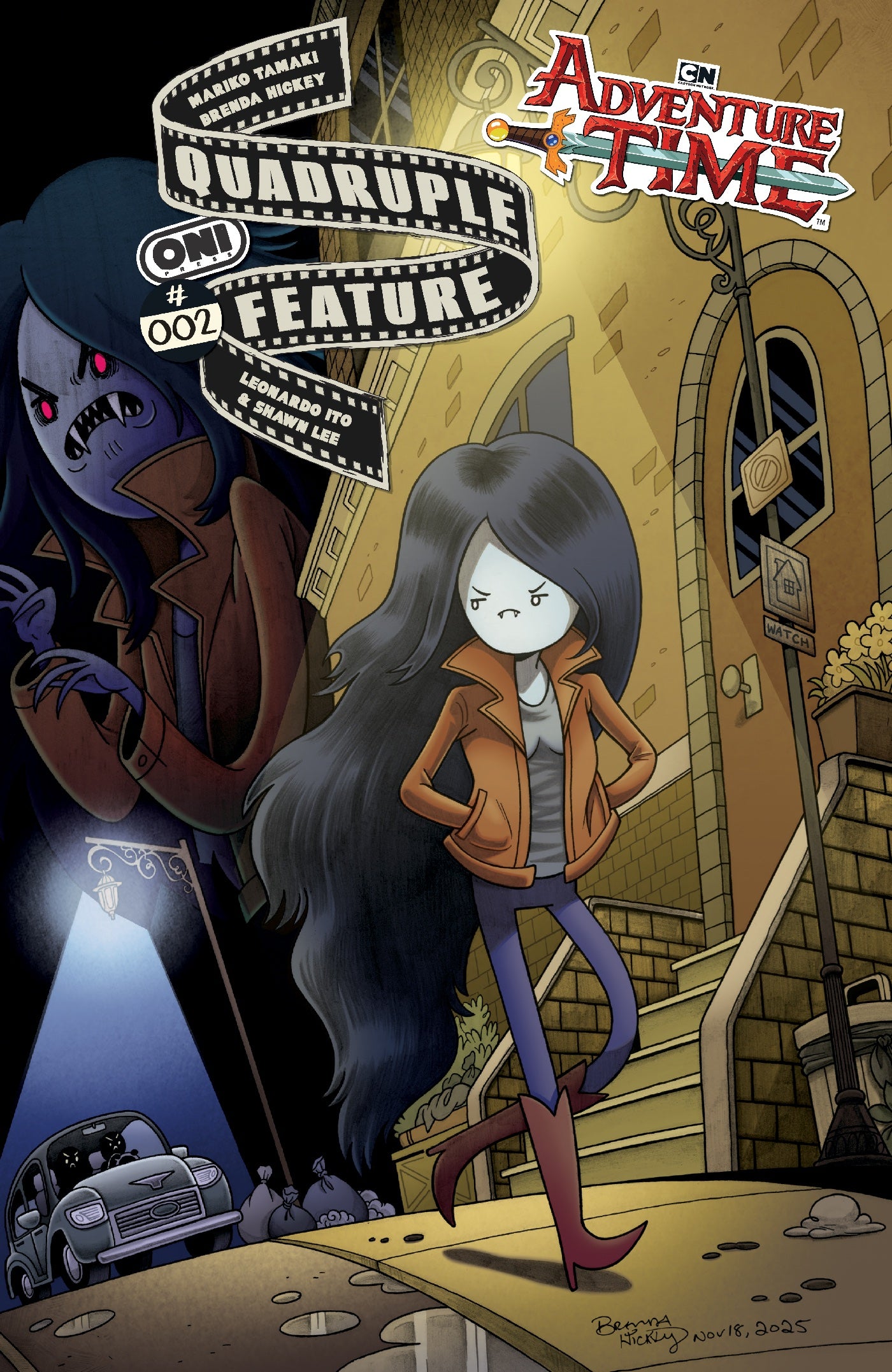 PRE-SALE: ADVENTURE TIME QUADRUPLE FEATURE #2 CVR A BRENDA HICKEY