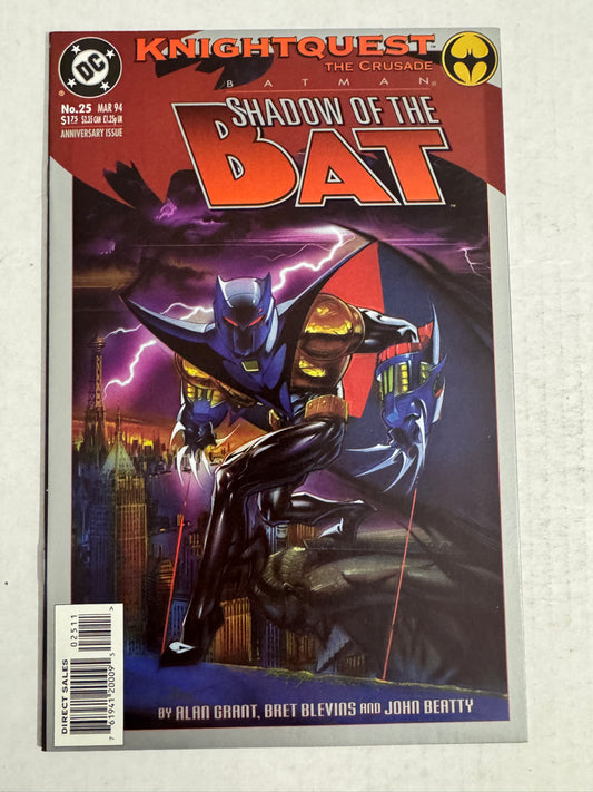 BATMAN SHADOW OF THE BAT #25 NM Brian Stelfreeze Cover