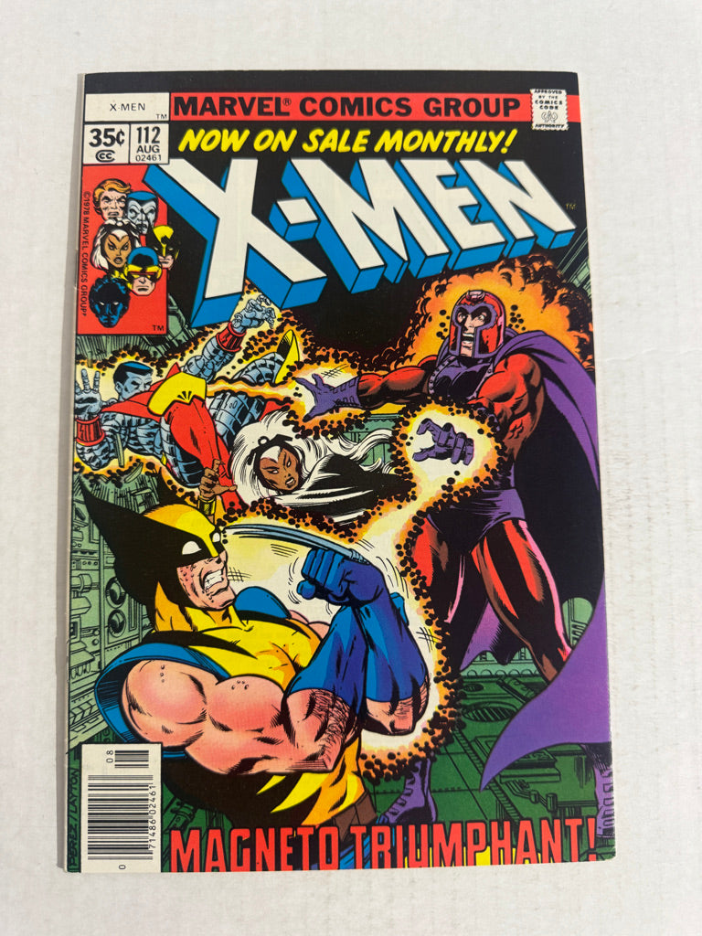 UNCANNY X-MEN #112 NM- George Perez Cover