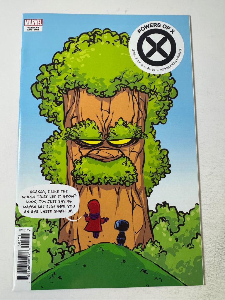 POWERS OF X #5 VF/NM Skottie Young Variant