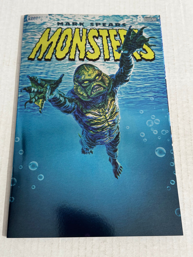 MARK SPEARS MONSTERS #8 NM A50 Foil  Variant