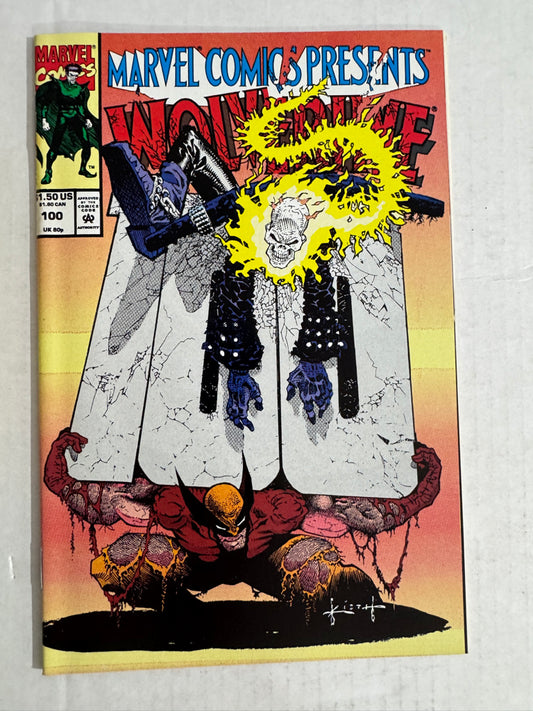 MARVEL COMICS PRESENTS #100 Sam Kieth Cover