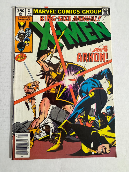 X-MEN ANNUAL #3 VG/FN 1979 Frank Miller Cover NEWSSTAND