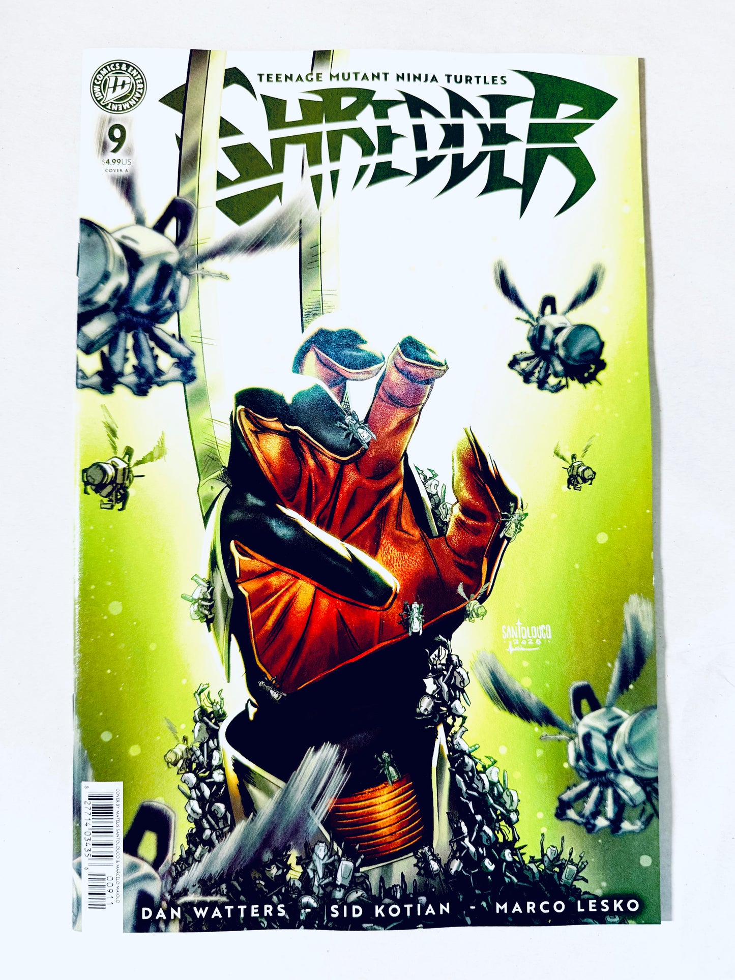 TEENAGE MUTANT NINJA TURTLES: SHREDDER #9 NM