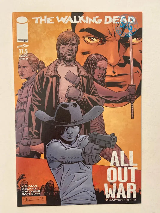 THE WALKING DEAD #115 Midnight Release M Variant