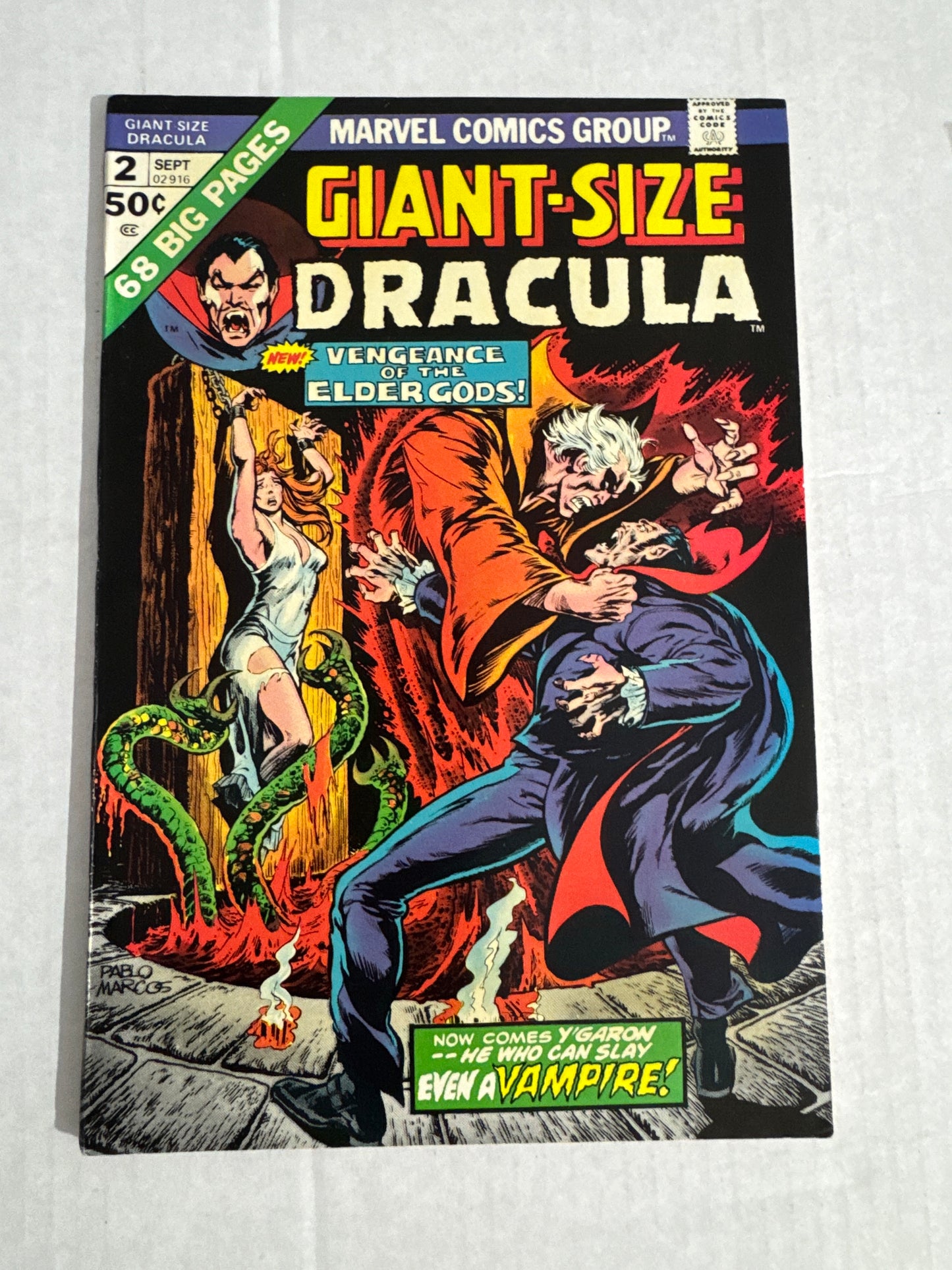 GIANT-SIZE DRACULA #2 VF+