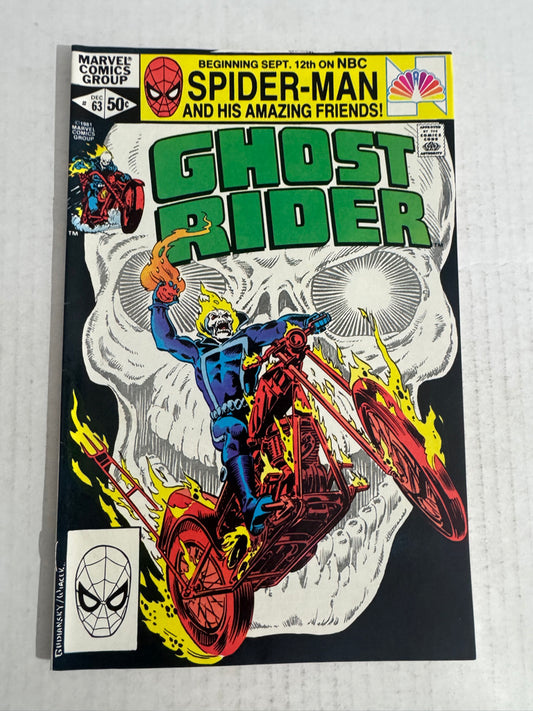 GHOST RIDER #63 VF+