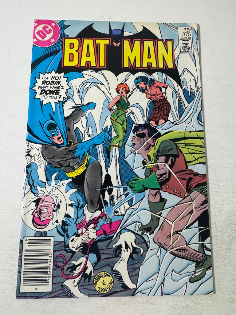 BATMAN #375 VF NEWSSTAND