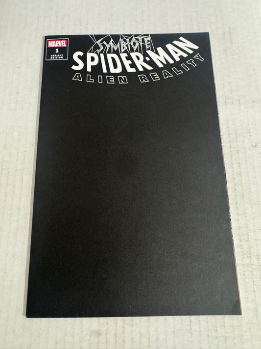 SYMBIOTE SPIDER-MAN Alien Reality #1 NM Blank Variant