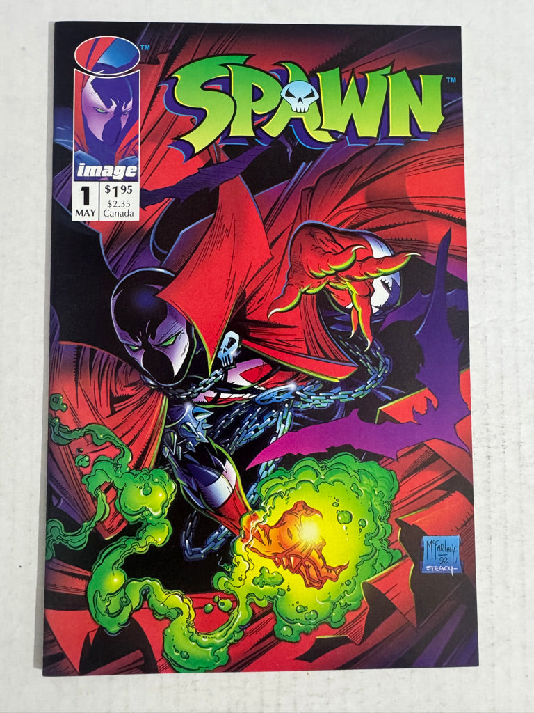 SPAWN #1 NM- Todd McFarlane Cover 1ST APPEARANCE