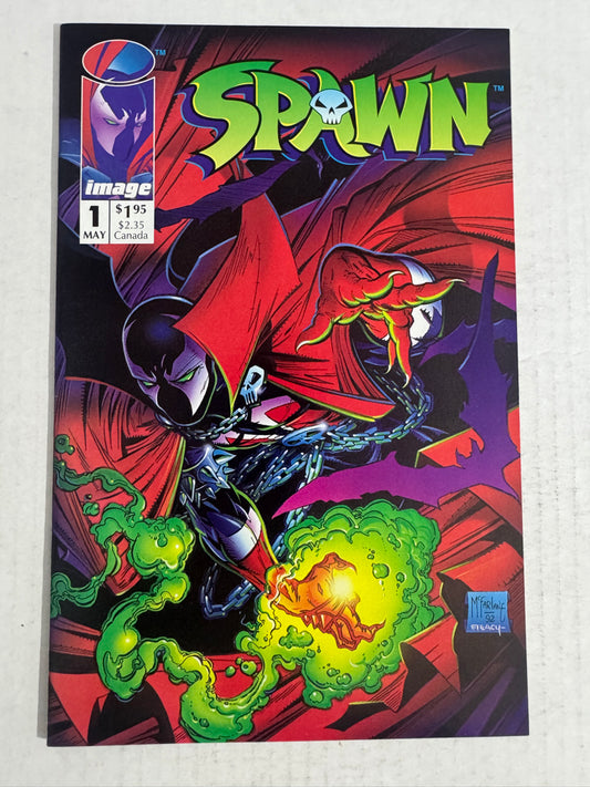 SPAWN #1 NM- Todd McFarlane Cover 1ST APPEARANCE