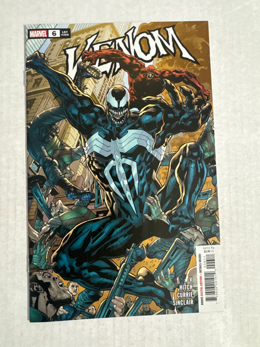 VENOM #6 Vol 6 NM Bryan Hitch Cover