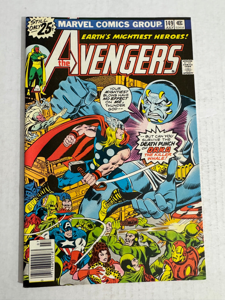 AVENGERS #149 VF/NM George Perez Cover