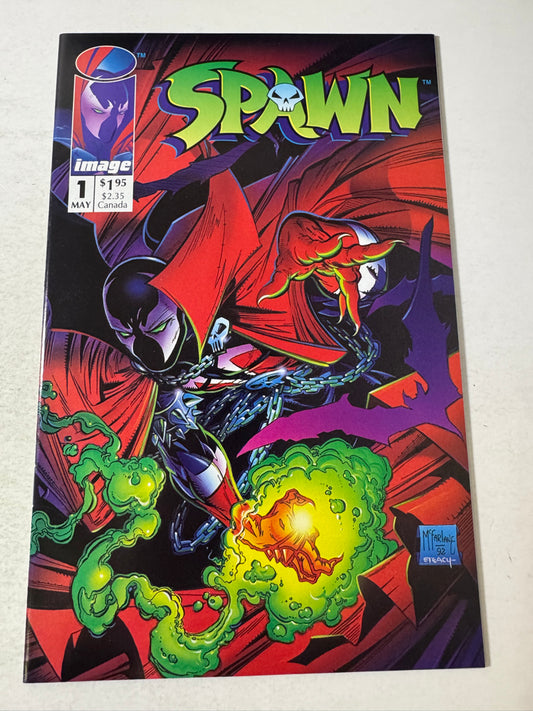 SPAWN #1 NM Todd McFarlane Cover 1ST APPEARANCE