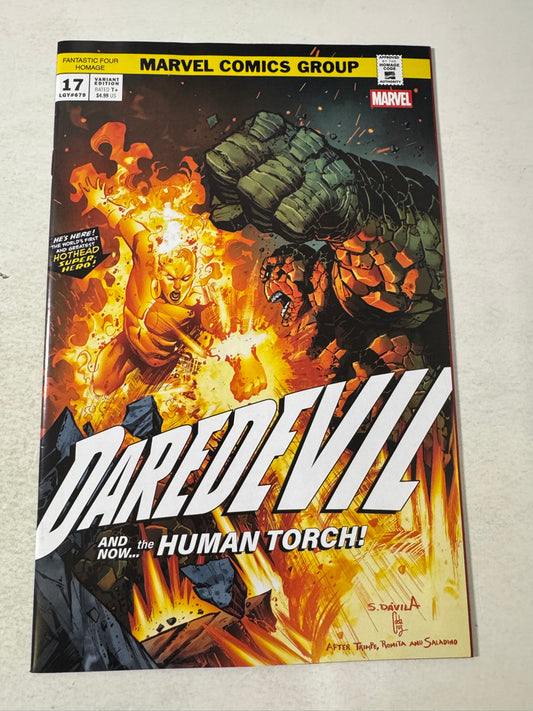 DAREDEVIL #17 Vol 8 NM Davila Variant