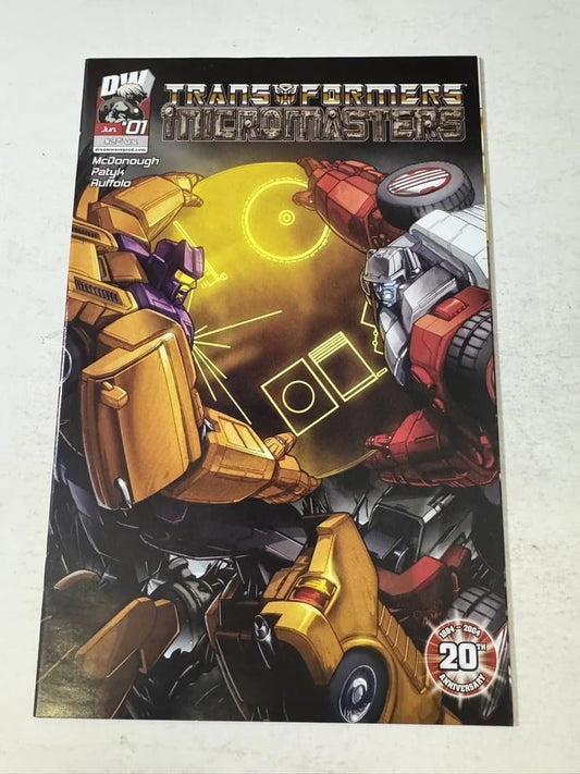 TRANSFORMERS MICROMASTERS #1 NM Figeroa B Variant