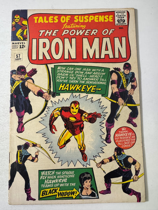 TALES OF SUSPENSE #57 FN+ 1ST APPEARANCE