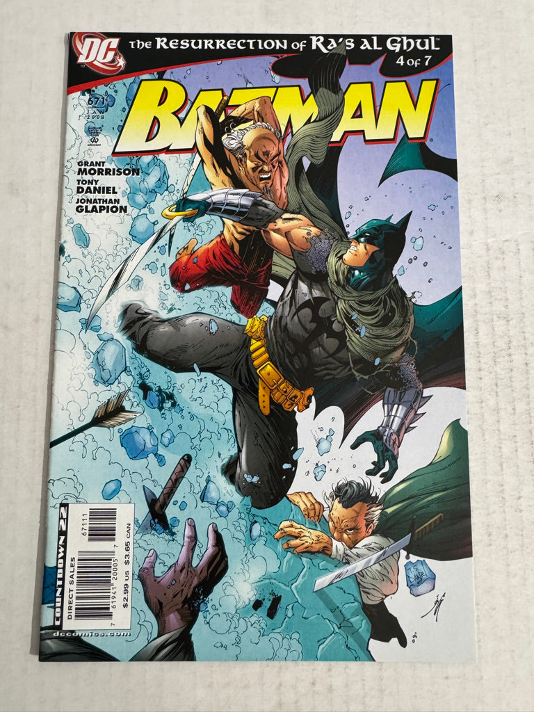 BATMAN #671 NM- Tony Daniel Cover