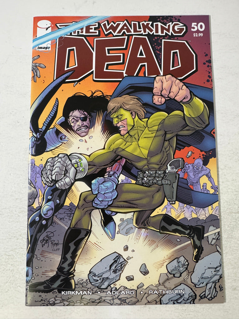 THE WALKING DEAD #50 NM 1:10 Erik Larsen Variant