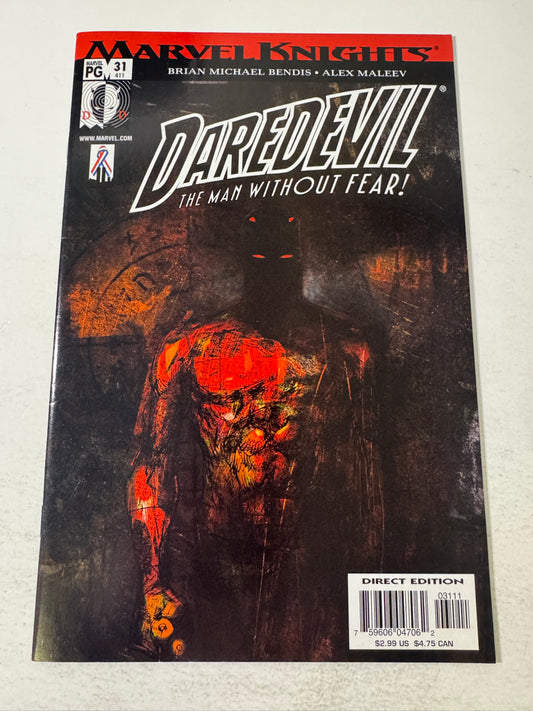 DAREDEVIL #31 Vol 2 NM- Alex Maleev Cover