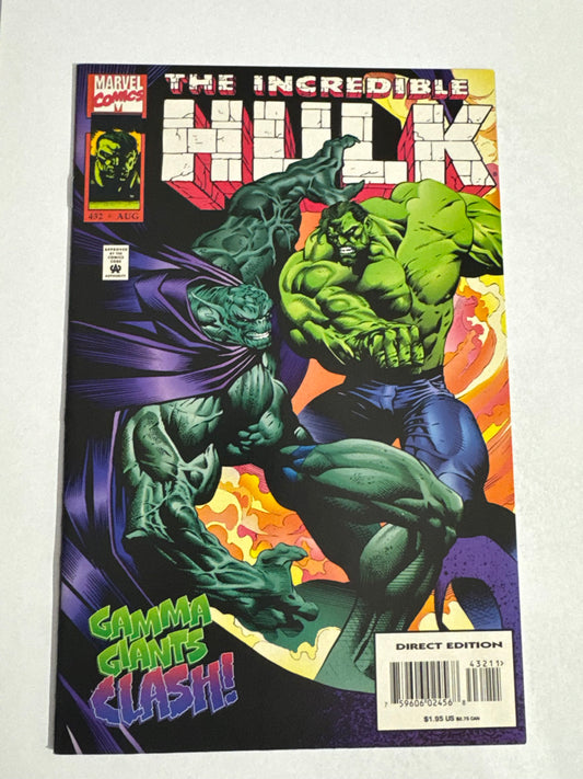 INCREDIBLE HULK #432 NM Liam Sharp Cover