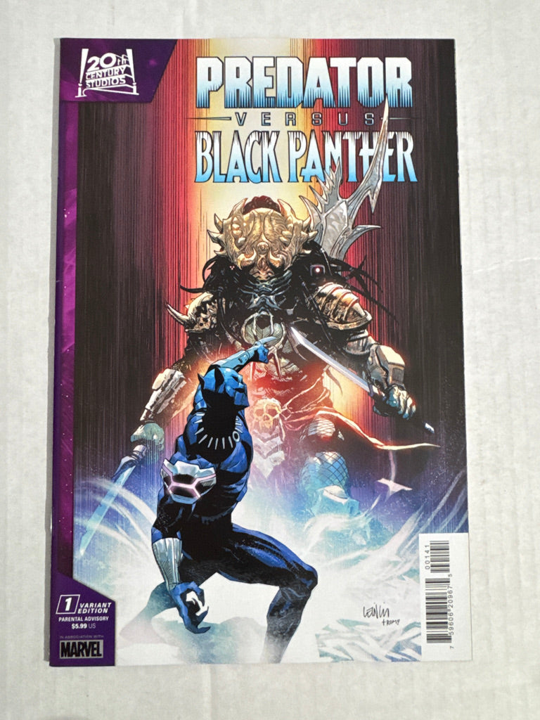 PREDATOR VERSUS BLACK PANTHER #1 NM Leinil Yu Variant