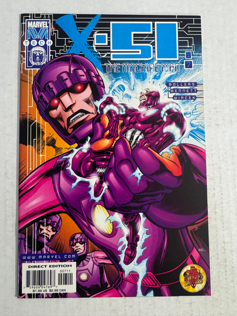 X-51 MACHINE MAN #7 NM