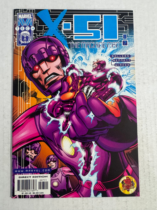 X-51 MACHINE MAN #7 NM