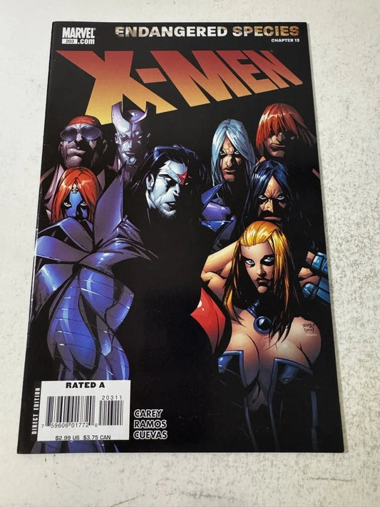 X-MEN #203 Humberto Ramos Cover