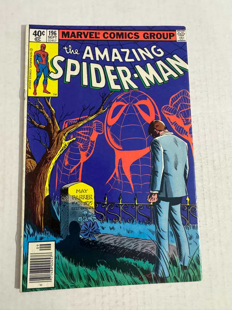AMAZING SPIDER-MAN #196 VF/NM NEWSSTAND